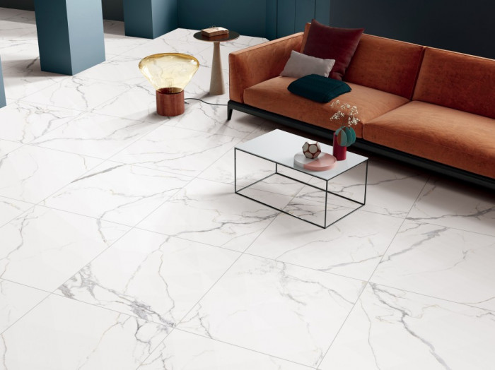 Керамогранит NTCeramic Bright and Shiny Barbara White mat NTT9122 (60х120 см)