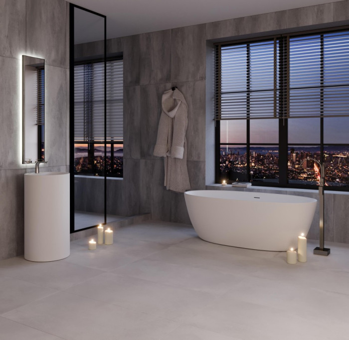 Керамогранит NTCeramic Cemento Grey NTT99603M