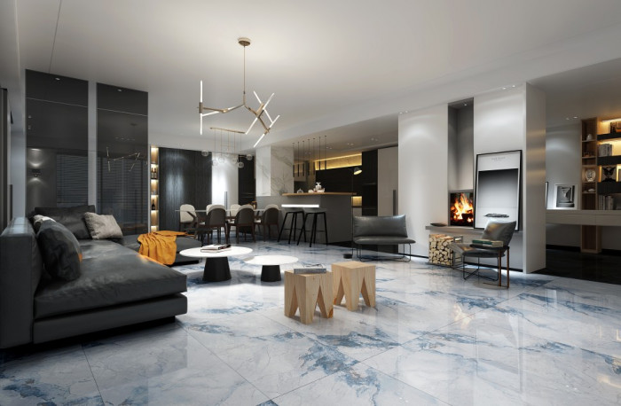 Керамогранит NTCeramic Bright and Shiny Callacata Ocean NTT9107 (60х120 см)