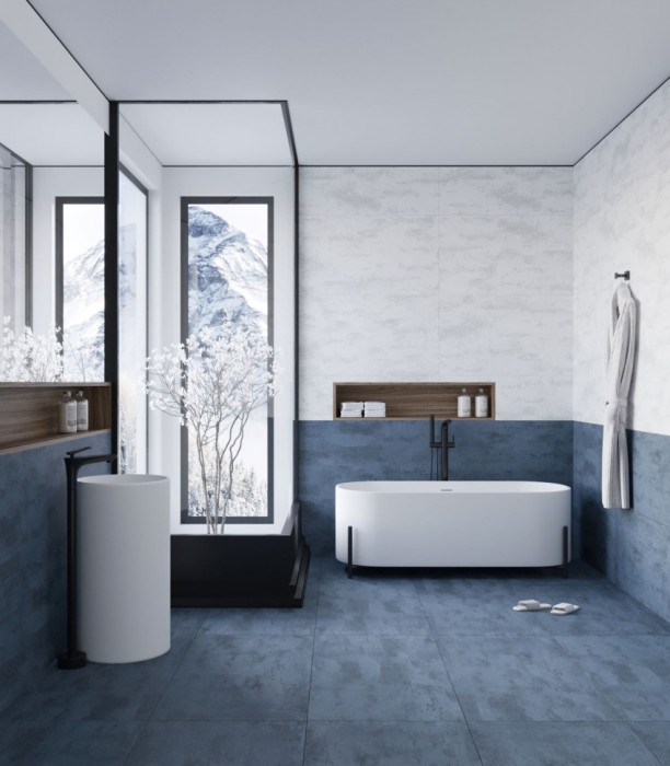 Керамогранит NTCeramic Metallic Azul NTT99608M