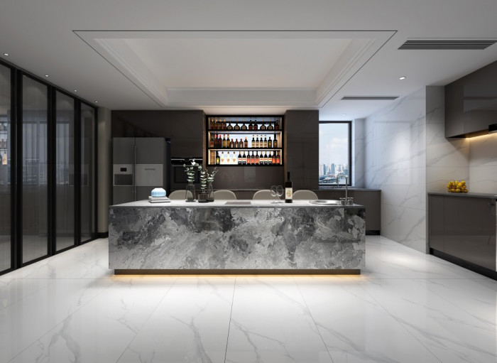 Керамогранит NTCeramic Bright and Shiny Statuario NTT9106 (60х120 см)