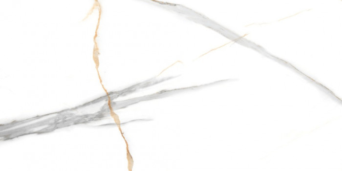 Керамогранит NTCeramic Marmo Maritaca Statuario Ultra White NTT99513M (60х120 см)