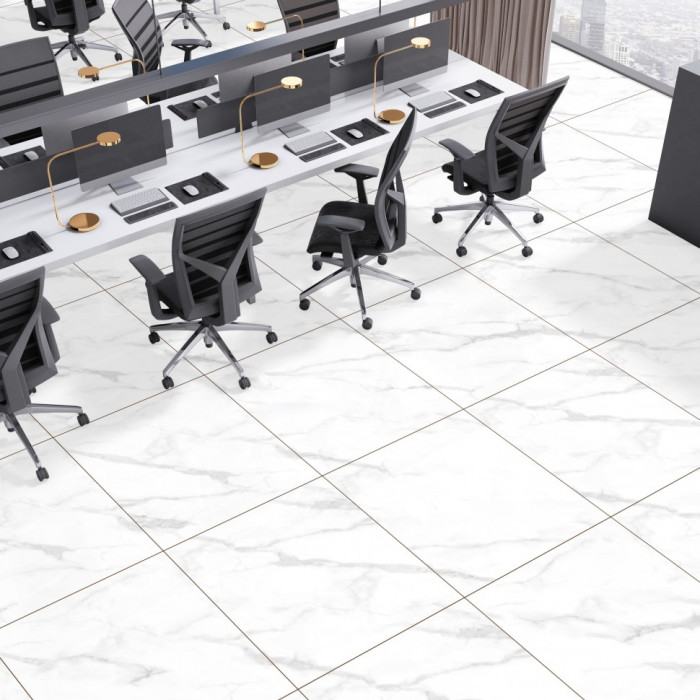 Керамогранит NTCeramic Marmo Statuario Endless Mat NTT995060M (60х60 см)