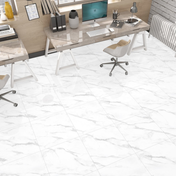 Керамогранит NTCeramic Marmo Statuario Endless Mat NTT995060M (60х60 см)