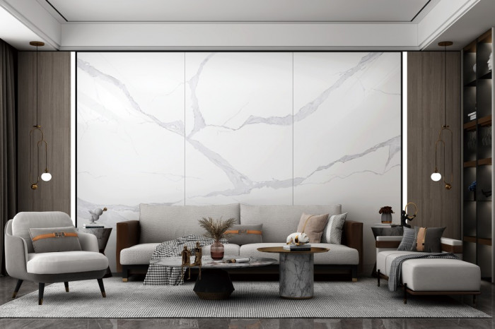 Керамогранит NTCeramic Atlas Wide Bianco Statuario NTT3008P