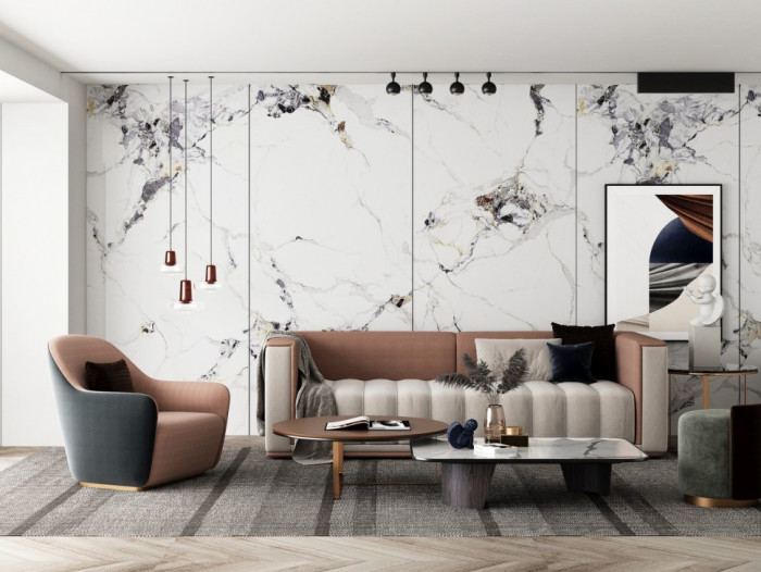 Керамогранит NTCeramic Atlas Wide Breccia Bianco NTT3310P